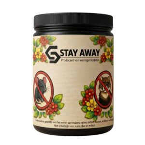 Stay Away Katoengranulaat tegen Muizen (3000 ml)