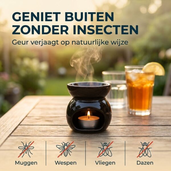 Stay Away Terrasbrander tegen Insecten