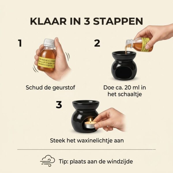 Stay Away Terrasbrander tegen Insecten