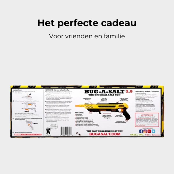 Bug-A-Salt Classic Yellow 3.0 Zoutgeweer tegen vliegen & muggen