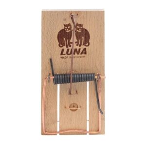 Luna klassieke rattenval/rattenklem hout