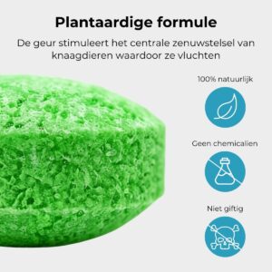 Unpest natuurlijke geurverjager met pepermuntolie tegen muizen & ratten
