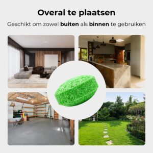 Unpest natuurlijke geurverjager met pepermuntolie tegen muizen & ratten