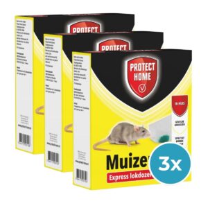 Bestrijdingspakket Protect Home Express krachtig muizengif in lokaasdoos