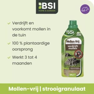 BSI Mollen Vrij Strooigranulaat (600 gram)