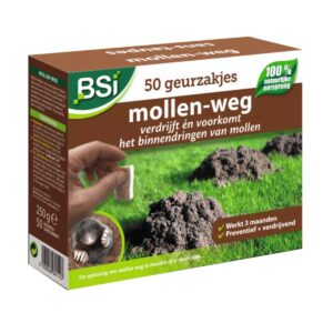 BSI Mollen Weg Wateroplosbare Geurzakjes (50 stuks)