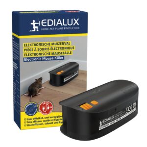 Edialux Oplaadbare Elektronsiche Muizenval Electronic Mouse Killer