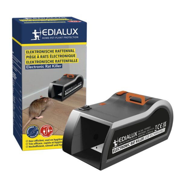 Edialux Oplaadbare Elektronsiche Rattenval Electronic Rat Killer Edialux Oplaadbare Elektronsiche Rattenval Electronic Rat Killer